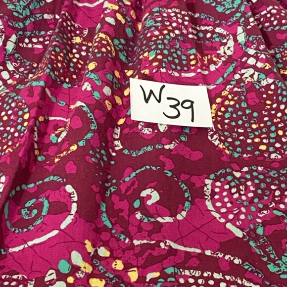 W-39 Flowers Red & Colorful Print Sleeveless MIDI Summer Dress Size S‎ - Picture 10 of 12